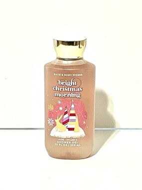 Bath & Body Works Bright Christmas Morning Shower Gel - Pink & Gold